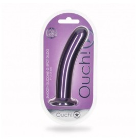 Dildo vaginale con ventosa Smooth G-Spot Dildo 7'' / 17 cm Purple -...