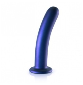 Dildo vaginale con ventosa Smooth G-Spot Dildo 7'' / 17 cm Metallic...