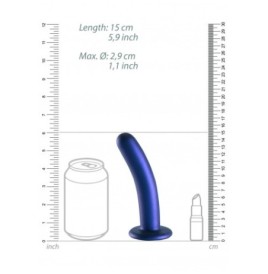 Dildo vaginale con ventosa Smooth G-Spot Dildo 6'' / 14,5 cm Metall...