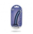 Dildo vaginale con ventosa Smooth G-Spot Dildo 6'' / 14,5 cm Metallic Blue