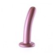 Dildo vaginale con ventosa Smooth G-Spot Dildo 6'' / 14,5 cm Rose Gold