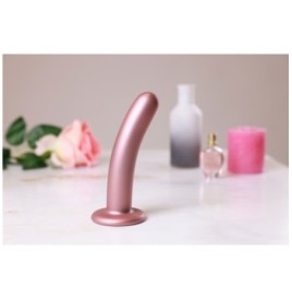 Dildo vaginale con ventosa Smooth G-Spot Dildo 6'' / 14,5 cm Rose G...