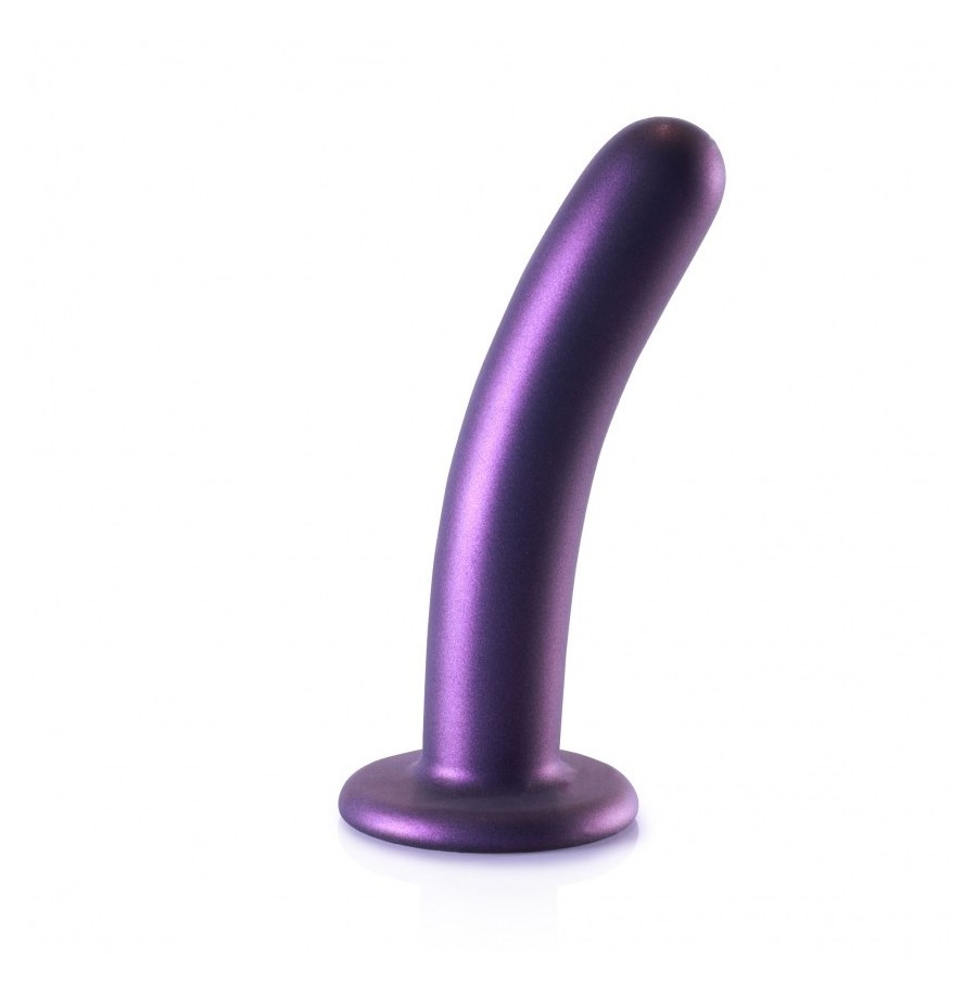 Dildo vaginale con ventosa Smooth G-Spot Dildo 6'' / 14,5 cm Metallic Purple