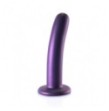 Dildo vaginale con ventosa Smooth G-Spot Dildo 6'' / 14,5 cm Metallic Purple