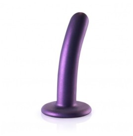 Dildo vaginale con ventosa Smooth G-Spot Dildo 5'' / 12 cm Metallic...