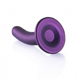 Dildo vaginale con ventosa Smooth G-Spot Dildo 5'' / 12 cm Metallic...