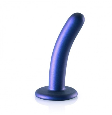 Dildo vaginale con ventosa Smooth G-Spot Dildo 5'' / 12 cm metallic...