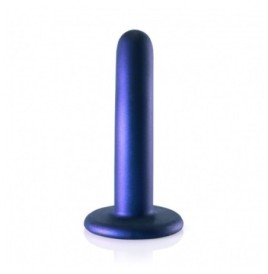 Dildo vaginale con ventosa Smooth G-Spot Dildo 5'' / 12 cm metallic...