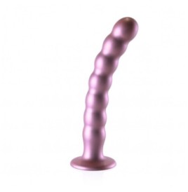 Dildo vaginale con ventosa a sfere Beaded G-Spot Dildo 8'' / 20,5 c...