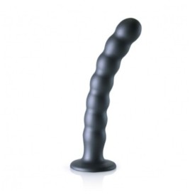 Dildo vaginale con ventosa a sfere Beaded G-Spot Dildo 8'' / 20,5 c...