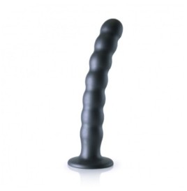 Dildo vaginale con ventosa a sfere Beaded G-Spot Dildo 8'' / 20,5 c...