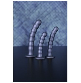 Dildo vaginale con ventosa a sfere Beaded G-Spot Dildo 8'' / 20,5 c...