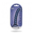 Dildo vaginale con ventosa a sfere Beaded G-Spot Dildo 6,5'' / 16,5 cm Metallic Blue