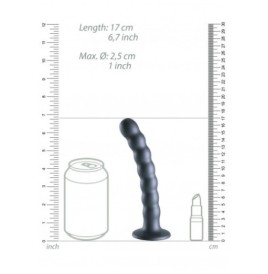 Dildo vaginale con ventosa a sfere Beaded G-Spot Dildo 6,5'' / 16,5...