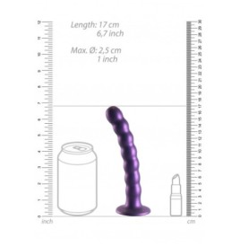 Dildo vaginale con ventosa a sfere Beaded G-Spot Dildo 6,5'' / 16,5...