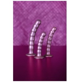 Dildo vaginale con ventosa a sfere Beaded G-Spot Dildo 6,5'' / 16,5...