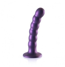 Dildo vaginale con ventosa a sfere Beaded G-Spot Dildo 5'' / 13 cm ...