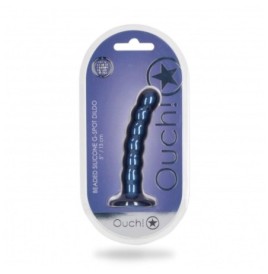 Dildo vaginale con ventosa a sfere Beaded G-Spot Dildo 5'' / 13 cm ...