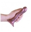 Dildo vaginale con ventosa Ultra Soft Curvy G-Spot Dildo 7''/17 cm Rose Gold