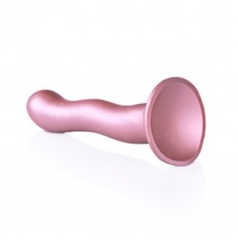 Dildo vaginale con ventosa Ultra Soft Curvy G-Spot Dildo 7''/17 cm ...