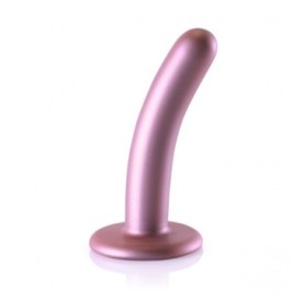 Dildo vaginale con ventosa Smooth G-Spot Dildo 5'' / 12 cm Rose Gol...