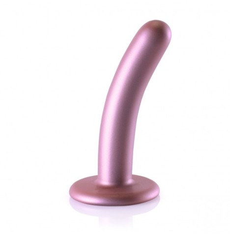 Dildo vaginale con ventosa Smooth G-Spot Dildo 5'' / 12 cm Rose Gol...