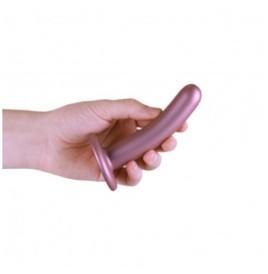 Dildo vaginale con ventosa Smooth G-Spot Dildo 5'' / 12 cm Rose Gol...