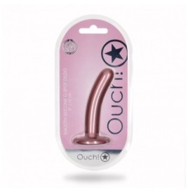 Dildo vaginale con ventosa Smooth G-Spot Dildo 5'' / 12 cm Rose Gol...