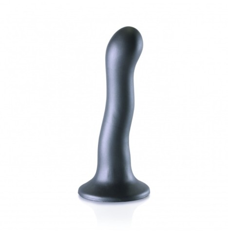 Dildo vaginale con ventosa Ultra Soft Curvy G-Spot Dildo 7''/17 cm ...