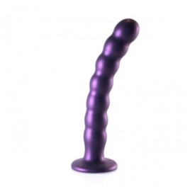 Dildo vaginale con ventosa a sfere Beaded G-Spot Dildo 8'' / 20,5 c...