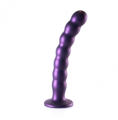 Dildo vaginale con ventosa a sfere Beaded G-Spot Dildo 8'' / 20,5 c...