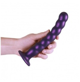 Dildo vaginale con ventosa a sfere Beaded G-Spot Dildo 8'' / 20,5 c...