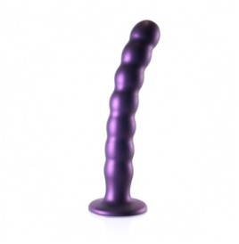 Dildo vaginale con ventosa a sfere Beaded G-Spot Dildo 8'' / 20,5 c...