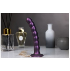 Dildo vaginale con ventosa a sfere Beaded G-Spot Dildo 8'' / 20,5 c...