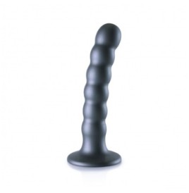 Dildo vaginale con ventosa a sfere Beaded G-Spot Dildo 5'' / 13 cm ...