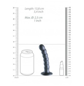 Dildo vaginale con ventosa a sfere Beaded G-Spot Dildo 5'' / 13 cm ...