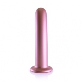 Dildo vaginale con ventosa Smooth G-Spot Dildo 7'' / 17 cm Rose Gol...