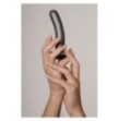 Dildo vaginale con ventosa Smooth G-Spot Dildo 6'' / 14,5 cm Gun Metal