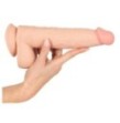 Fallo realistico maxi con ventosa Dildo with moveable Skin 24.7 cm