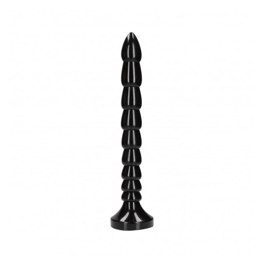 Fallo anale con ventosa Stacked Anal Snake 12''/ 30 cm Black