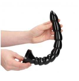 Fallo anale con ventosa Stacked Anal Snake 12''/ 30 cm Black - Sex ...