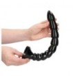 Fallo anale con ventosa Stacked Anal Snake 12''/ 30 cm Black