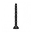 Fallo anale con ventosa Scaled Anal Snake 12''/ 30 cm Black