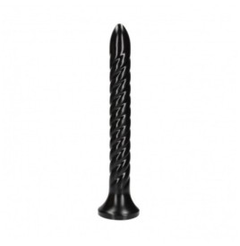 Fallo anale con ventosa Swirled Anal Snake 12''/ 30 cm Black - Sex ...