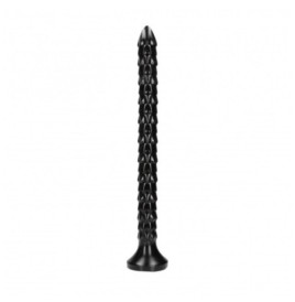 Fallo anale con ventosa Scaled Anal Snake 16''/ 40 cm Black - Sex T...