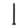 Fallo anale con ventosa Scaled Anal Snake 16''/ 40 cm Black