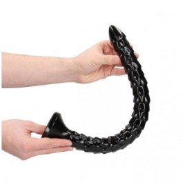 Fallo anale con ventosa Scaled Anal Snake 16''/ 40 cm Black - Sex T...