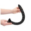 Fallo anale con ventosa Scaled Anal Snake 16''/ 40 cm Black