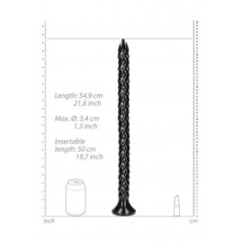 Fallo anale maxi Scaled Anal Snake - 20''/ 50 cm - Black - Sex Toys...