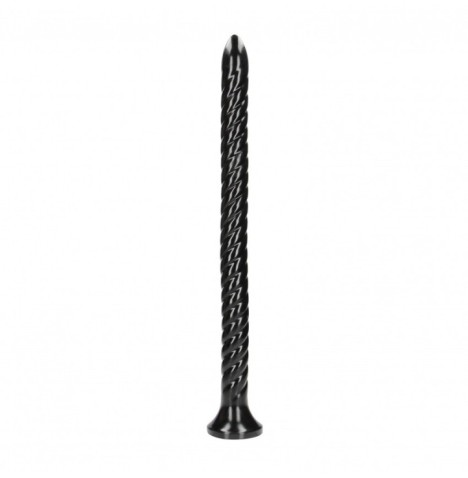 Fallo anale maxi Swirled Anal Snake - 20''/ 50 cm - Black - Sex Toy...